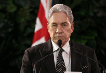 NZ Foreign Affairs Minister Winston Peters