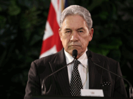 NZ Foreign Affairs Minister Winston Peters