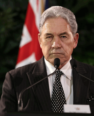 NZ Foreign Affairs Minister Winston Peters