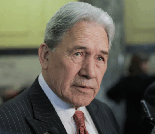 NZ Foreign Affairs Minister Winston Peters