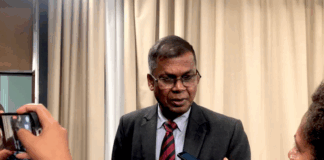 Fiji Finance Minister and DPM Dr Biman Prasad