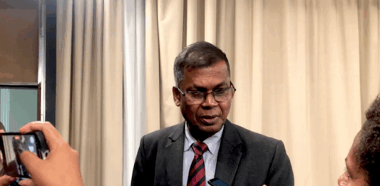 Fiji Finance Minister and DPM Dr Biman Prasad