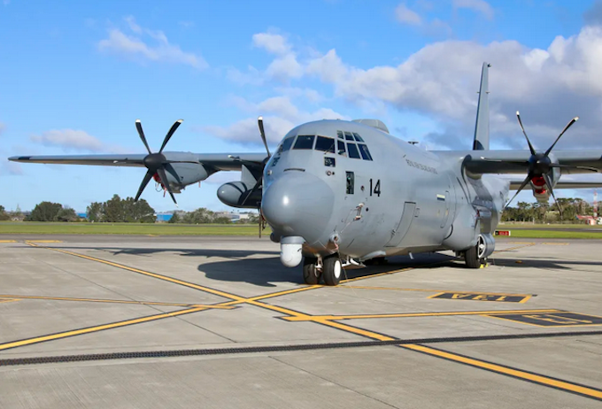 C-130J Hercules RNZ 680wide A C-130J Hercules at Whenuapai RNZAF base