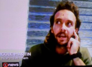 NZ journalist Cole Martin