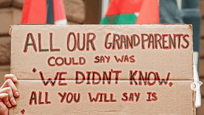 It’s important to remember that these events have only happened because Israel has imposed a total siege on the Gaza Strip since March