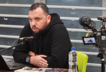 Journalist, poet and academic Dr Yousef Aljamal speaking in Auckland