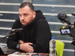 Journalist, poet and academic Dr Yousef Aljamal speaking in Auckland