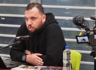 Journalist, poet and academic Dr Yousef Aljamal speaking in Auckland