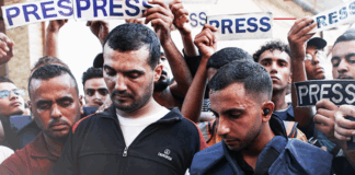 For more than 20 months, Israeli authorities have barred foreign journalists from entering the Gaza Strip, and the Israeli military have killed nearly 200 Palestinian journalists