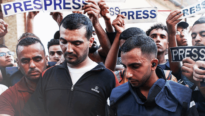 For more than 20 months, Israeli authorities have barred foreign journalists from entering the Gaza Strip, and the Israeli military have killed nearly 200 Palestinian journalists