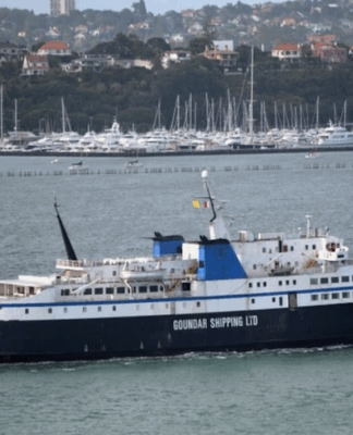 Ship runs aground in Fiji – then its rescue vessel capsizes A Goundar Shipping vessel