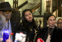 Te Pāti Māori's Rawiri Waititi (from left), Hana Rāwhiti Maipi-Clarke and Debbie Ngarewa-Packer . . . punished