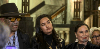 Te Pāti Māori's Rawiri Waititi (from left), Hana Rāwhiti Maipi-Clarke and Debbie Ngarewa-Packer . . . punished