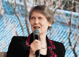 Former New Zealand prime minister Helen Clark