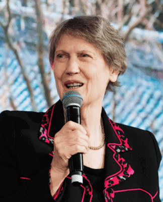 Former New Zealand prime minister Helen Clark