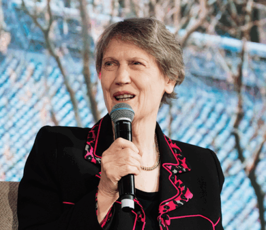 Former New Zealand prime minister Helen Clark
