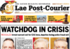 How the Lae edition of the PNG Post-Courier reported the crisis