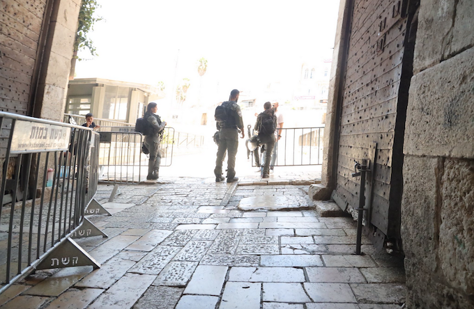 IDF guards CM 680wide IDF soldiers in occupied Bethlehem