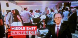 A New Zealand news report on the Middle East conflict on 1News