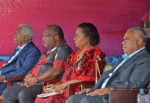 PNG Prime Minister James Marape (second from left) and other Melanesian leaders at the MSG summit