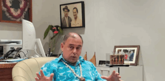 Cook Islands Prime Minister Mark Brown
