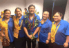 Mele Ikiua with four of her five children: Eunique Ikiua (from left), Kaira-Jo Talagi-Ikiua, Topui Jnr Talagi-Ikiua, Mele, and Hannah Edwards-Ikiua