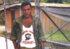 A PNG soldier guarding Bougainville's Panguna mine in 1989