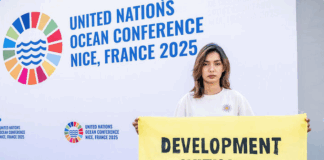 Thai advocate and Miss Earth Thailand, Baitong Jareerat, calls for ocean protection
