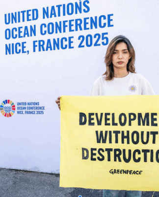 ‘Be brave’ warning to nations against deepsea mining from UNOC Thai advocate and Miss Earth Thailand, Baitong Jareerat, calls for ocean protection