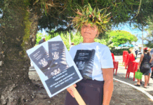 A Cook Islands resident, Jackie Tuara,