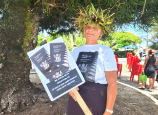 A Cook Islands resident, Jackie Tuara,