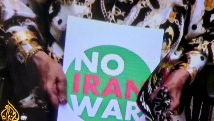 Illegal US attack on Iran’s nuclear facilities came in spite of no evidence A "No Iran War" placard as protests across Iran and around the world condemn Israeli and US aggression