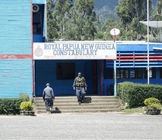 Chief Superintendent Clement Dala . . . PNG's courts and prisons are "completely overrun"