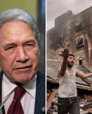 NZ Foreign Minister Winston Peters gave the game away
