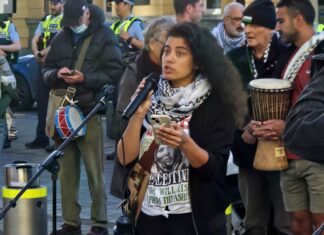 New Zealand Palestinian artist and activist Rana Hamida