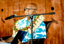 Fiji Prime Minister Sitiveni Rabuka
