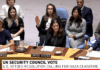 The lone US vote against Gaza peace