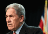 NZ Foreign Minister Winston Peters