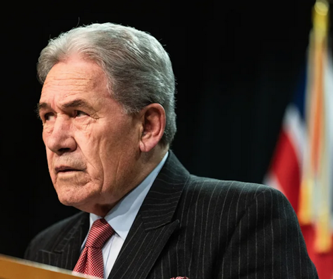 Winston Peters RNZ 680wide NZ Foreign Minister Winston Peters