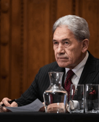 NZ Foreign Minister Winston Peters