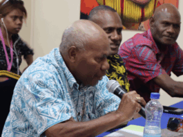Rabaul's Archbishop Rochus Tatamai