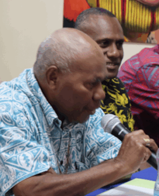 Rabaul's Archbishop Rochus Tatamai