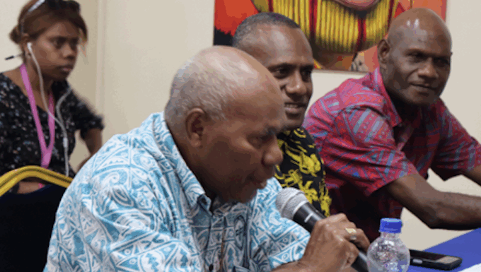 Rabaul's Archbishop Rochus Tatamai
