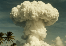 The Castle Bravo test was 1000 times more powerful than the bomb dropped on Hiroshima