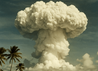 The Castle Bravo test was 1000 times more powerful than the bomb dropped on Hiroshima