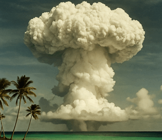 The Castle Bravo test was 1000 times more powerful than the bomb dropped on Hiroshima