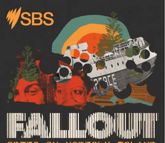 Investigative journalist Richard Baker's SBS "Fallout" podcast on the Rainbow Warrior and the Norfolk Island connection