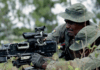 New Zealand Army and Republic of Fiji Military Forces soldiers cooperate in the Nausori Highlands during Exercise Cartwheel 23