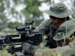 New Zealand Army and Republic of Fiji Military Forces soldiers cooperate in the Nausori Highlands during Exercise Cartwheel 23