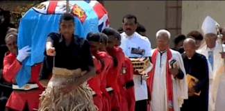 Flashback to Ratu Sir Kamisese Mara's funeral in 2004